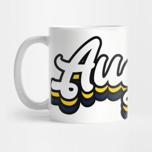 AU Augies Cursive Mug